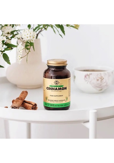 Solgar Cinnamon Gıda Takviyesi Vitamin 3 x 100 Kapsül