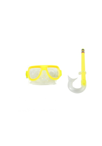Şnorkel Maske Set Sarı