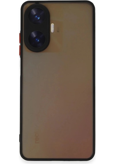 Durukar Realme C55 Kılıf Montreal Silikon Kapak - Siyah