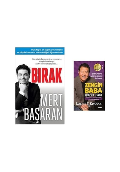 Birak + Zengin Baba Yoksul Baba 2 Li Set
