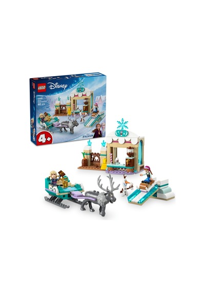 Lego Disney Princess Anna'nın Kızak Macerası 43256 - 4 Yaş & Üzeri Çocuklar İçin Yaratıcı Oyuncak Yapım Seti 192 Parça