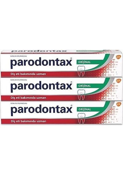 Paradontax Orijinal Diş Macunu 3 x 75 ML