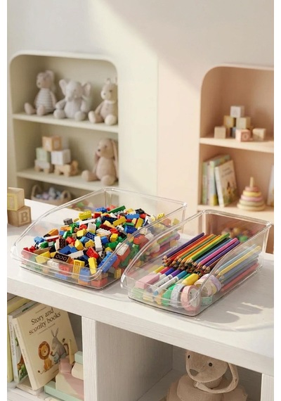 2'li Organizer Düzenleyici Şeffaf