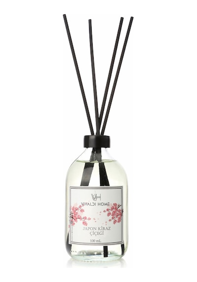 Vivaldi Home Japon Kiraz Çiçeği Çubuklu Oda Kokusu Esansiyel Uçucu Yağ 100 ML
