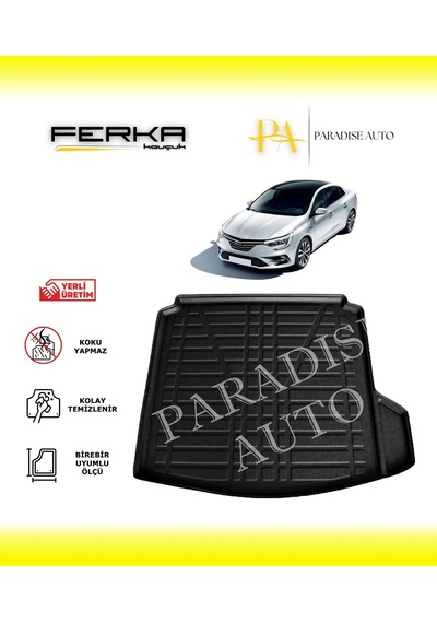 Renault Megane 4 Sedan Sağ Kulaklı 2016 Ve Üstü Bagaj Havuzu