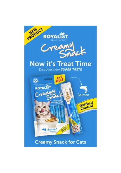 Creamy Snack Somonlu Hairball Control