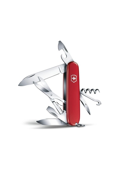 Victorinox 1.3703.B1 Climber 14 Fonksiyon Kırmızı İsviçre Kamp Çakısı Kırmızı
