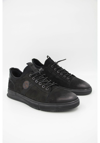 Komcero 0K9823-2882 Erkek Casual Ayakkabı - Siyah