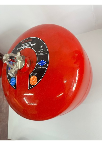 Yangın Tekne Sertifikalı 12kg Abc Tozlutayfun Söndürme Yangın Söndürme Tüpü 4yıl Garantili