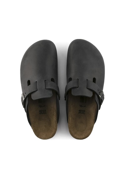 Terlik Erkek 059463 Birkenstock Boston Leoı Black Siyah