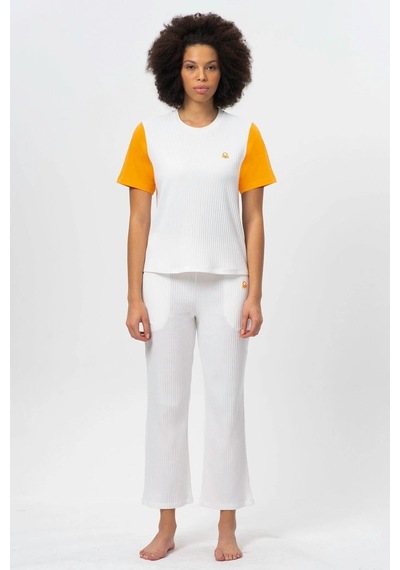 United Colors Of Benetton Kadın Pijama Üstü 71461 Beyaz