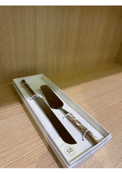 Rivadossi Bamboo Şampanya Pasta Servis Seti