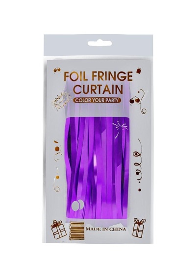 Premium Dekor Perde Foto Çekim İthal Arka Fon Mor