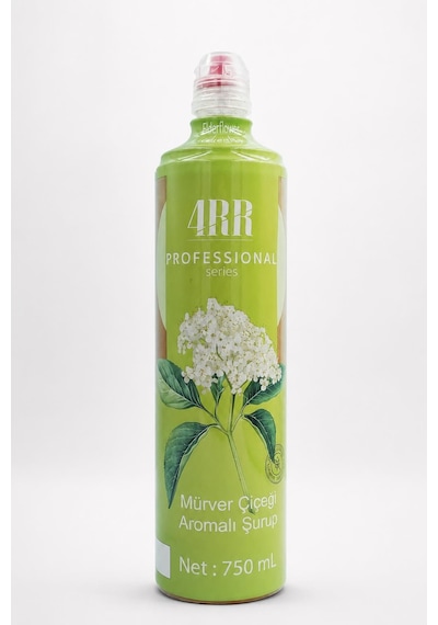 4rr Mürver Çiçeği Aromalı Kahve & Kokteyl & İçecek Şurubu 750 Ml Diğer