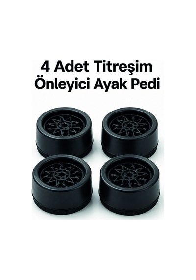4'lü Set Çamaşır Makinesi Titreşim Önleyici Ped - Lisinya