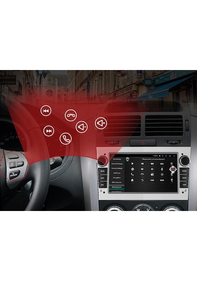Opel Corsa Astra H Vectra Zafira Android Multimedya4gb/64gb Carplay Ips Ekran + Kamera