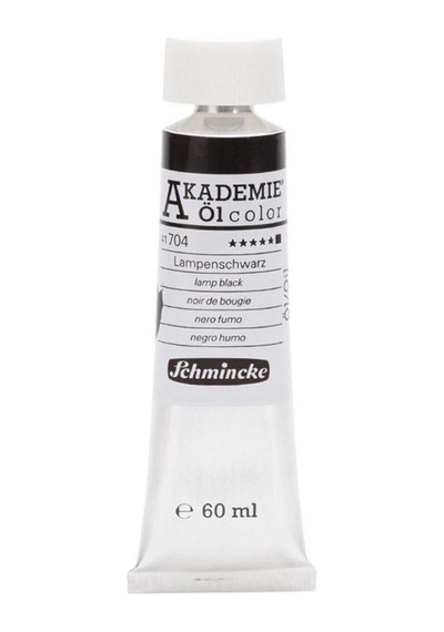Schmincke : Akademie Yağlı Boya : 60 Ml : 704 Lamp Black