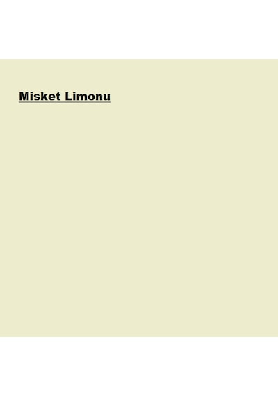 Marshall Luksima Silikonlu Özel Mat Boyası Misket Limonu 15l 15 L