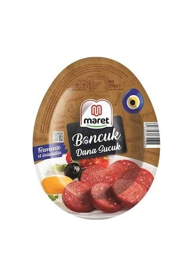 Maret Boncuk Dana Sucuk 220 Gr X 2 Adet
