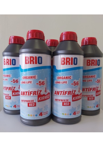 Brio Antifriz Kırmızı 1.5 L -56 Derece Dört Mevsim