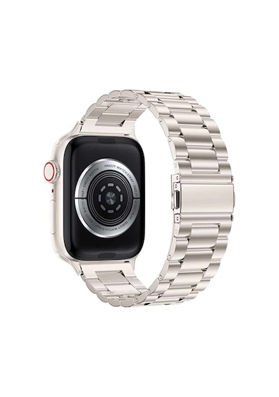Apple Uyumlu  Watch 38 Mm 40 41 MM Seri 3 4 5 6 7 Se Ironwef Gold