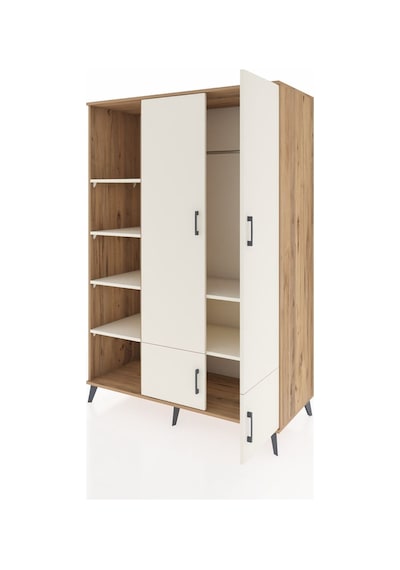 Kronos Dolap 6 Raflı 4 Kapaklı Tek Askılı 132x59x195 Çam-ayta... Çam Kronos Dolap 6 Raflı 4 Kapaklı Tek Askılı 132x59x195 Çam-ayta... Çam