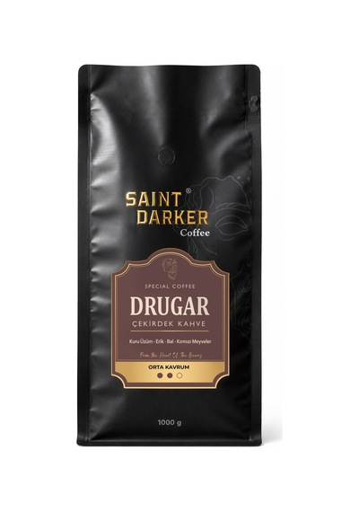 Saint Darker Drugar %100 Arabica Çekirdek Kahve 1 KG