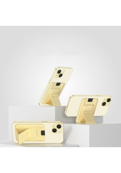 Amazingthing Edition Mag Serisi Fonksiyonel Çok Yönlü Grip Standlı Magnetik Kartlık Sarı
