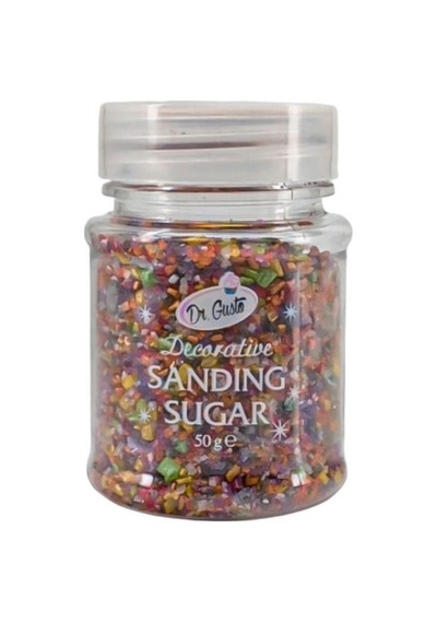 Renkli Sanding Şeker Mix 50 Gr Yenilebilir Pasta Ve Tatlı Süsleme Şekeri