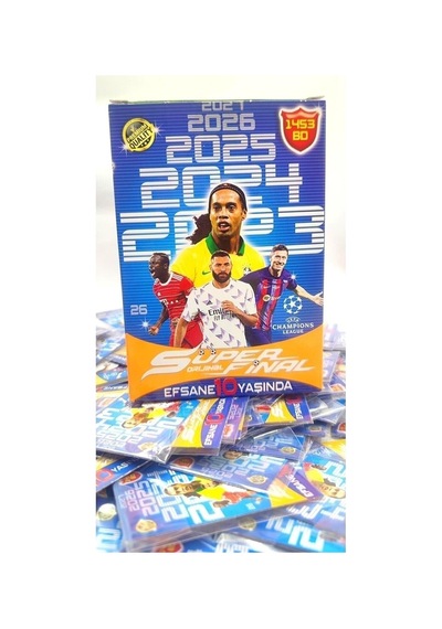 Süper Final All Star 2023 Seri Futbolcu Kartı 400'lü Paket