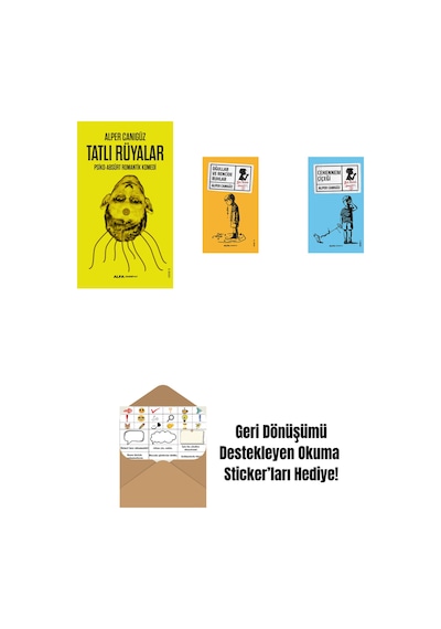 Tatlı Rüyalar + Oğullar Ve Rencide Ruhlar + Cehennem Çiçeği + Okuma Sticker'ları