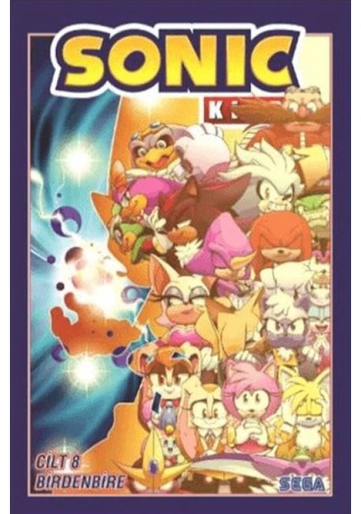 Kirpi Sonic Cilt 8: Birdenbire - Kyut-894316