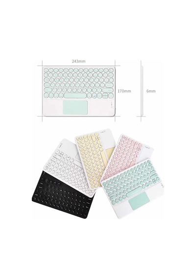 Touchpad Tüm Cihazlara Klavye Touchpad Slim Q Klavye