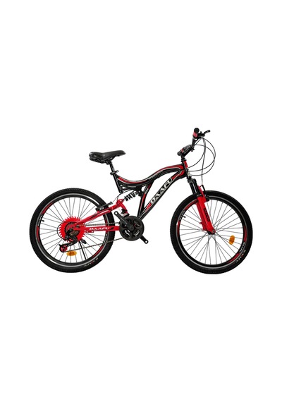 Fxc 125 Dağ Bisikleti 26 Jant 21 Vites Kırmızı-siyah - 874692121 Kırmızı-siyah