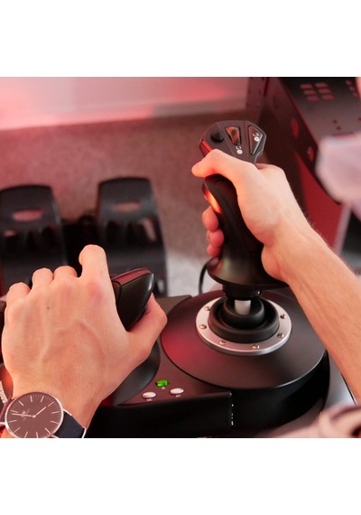 T.flight Hotas X - Pc İçin Gaz, Ayarlanabilir Direnç Ve Programlanabilir Düğmelere Sahip 5 Eksenli Uçuş Simülatörü Kumanda Kolu Diğer T.flight Hotas X - Pc İçin Gaz, Ayarlanabilir Direnç Ve Programlanabilir Düğmelere Sahip 5 Eksenli Uçuş Simülatörü Kumanda Kolu Diğer