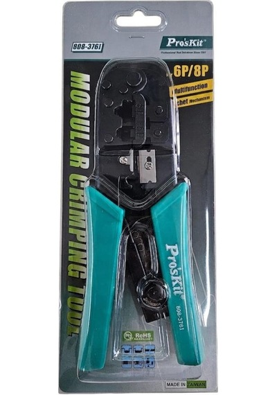 Proskit 808-376ı Rj11 Rj12 Rj45 Moduler Konnektör Sıkma Pensesi