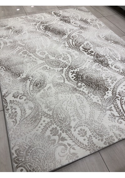 Flora Halı Troya 0727 A Krem 165X230 Beyaz Vizon 4 M2 Halı !