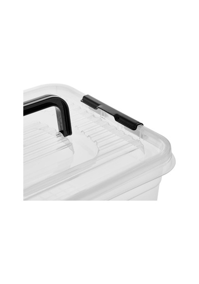 Kapaklı Saklama Kutusu - Asorti - 8,5 Lt Çok Renkli