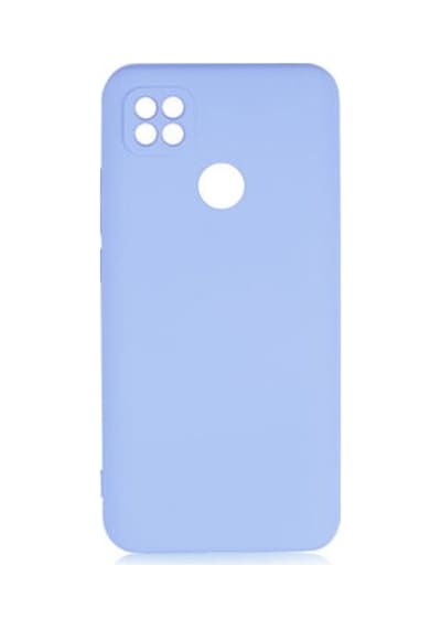 Redmi 9c İçi Kadife Dolgulu Şık Candy Lansman Silikon Kılıf Lila