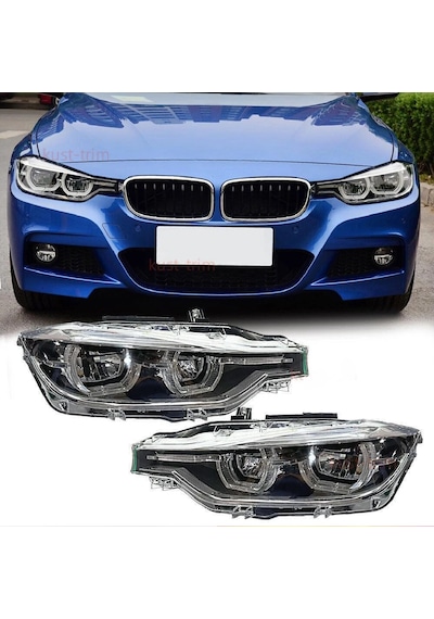 Bmw F30 2013- 3.seri Bixenon Uyumlu Lci Led Ön Far
