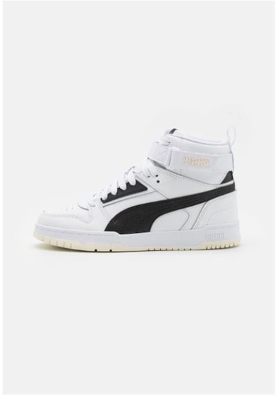 Puma RBD Game - Erkek Beyaz-Siyah Bilekli Spor Ayakkabı - 385839 Çok Renkli