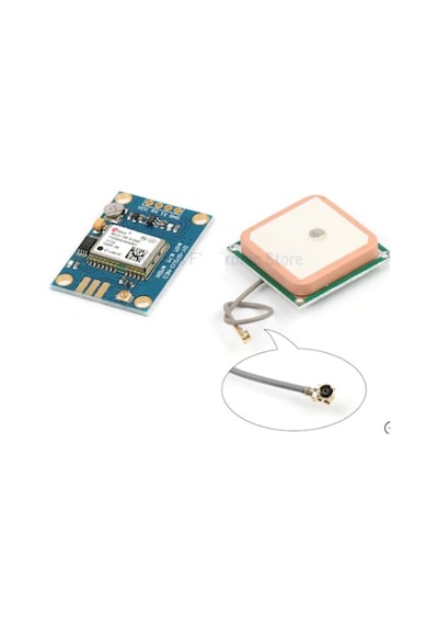Neo-7M Çift Anten Arayüz Gps Modül Neo-7M