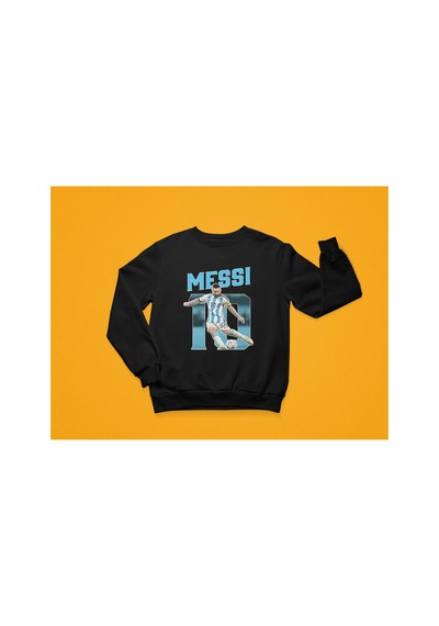 Magors Stıl-x Messi Baskılı 3 İplik Şardonlu Bisiklet Yaka Erkek Çocuk Ve Genç Tshırt Siyah Magors Stıl-x Messi Baskılı 3 İplik Şardonlu Bisiklet Yaka Erkek Çocuk Ve Genç Tshırt Siyah
