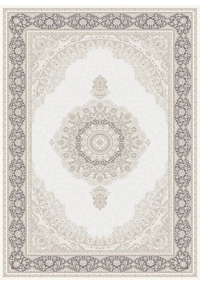Bahariye Miras Ms03a Gri Halı