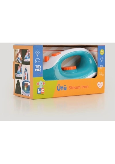 Buharlı Işıklı Ve Sesli Oyuncak Ütü - Lc-31002