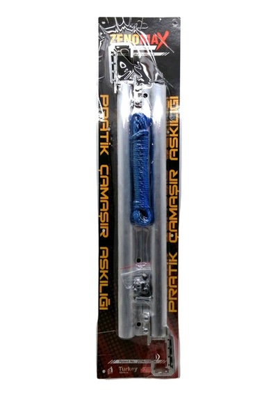 Cam Balkon Kombine Ayarlı Alüminyum Çamaşır Askısı 25x60-30x80-32x75 Model Uyumlu 5468 Renkli