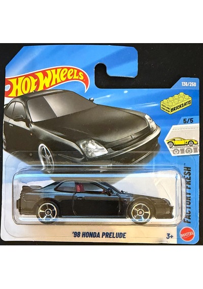 Hot Wheels Tekli Arabalar '98 Honda Prelude Jjj89 Factory Fresh Çok Renkli
