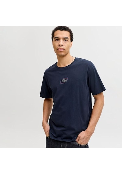 Jack & Jones Jack&jones Corp Graphic Erkek Lacivert Tişört Lacivert