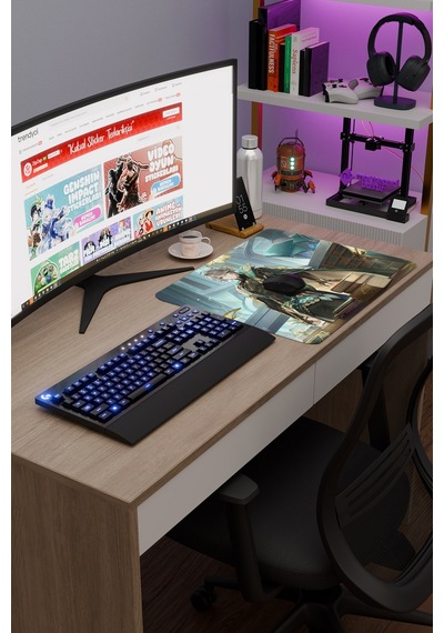 Alhaitham Genshin Impact Anime Gacha V2 - 48x40 Xl Gaming Mouse Pad Fare Altlığı