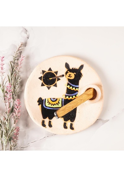 Handmade Lama Temalı Palo Santo Tütsülük